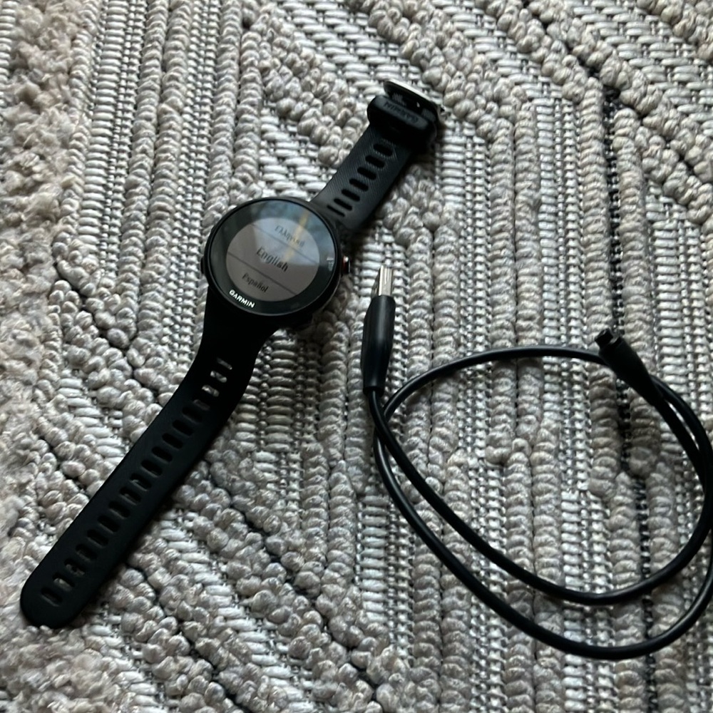 Garmin Forerunner 45s with Charging Cable